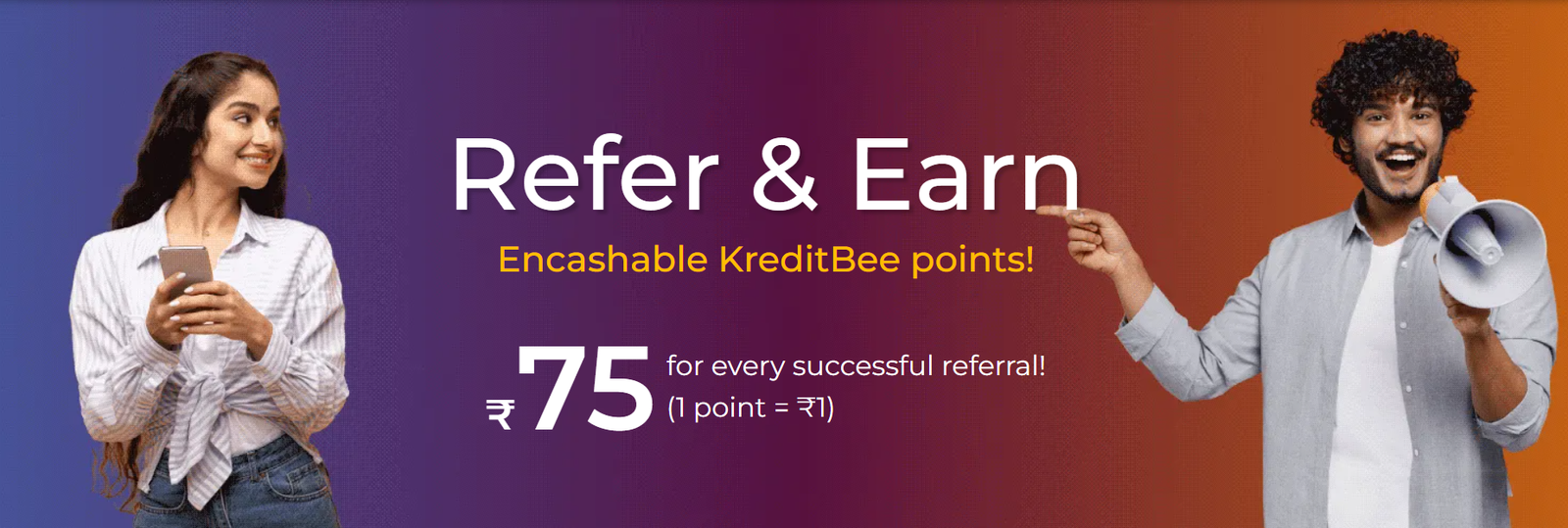 Kreditbee Refer and Earn